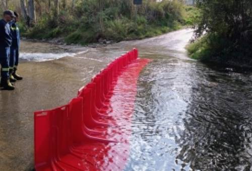 Φορητά αντιπλημμυρικά φράγματα για τον Δήμο Σπάρτης