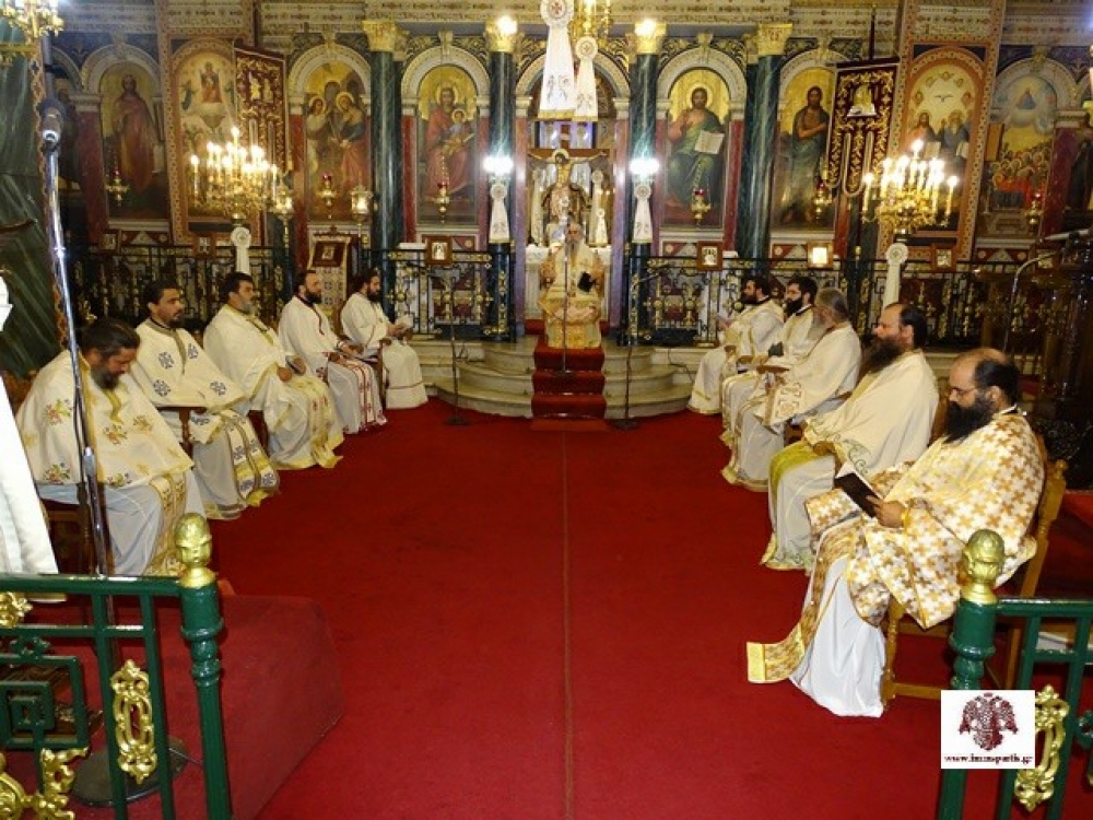 &Eta; &alpha;&rho;&chi;&alpha;&iota;&omicron;&pi;&rho;&epsilon;&pi;ή&sigmaf; &Theta;&epsilon;ί&alpha; &Lambda;&epsilon;&iota;&tau;&omicron;&upsilon;&rho;&gamma;ί&alpha; &tau;&omicron;&upsilon; &Alpha;&gamma;. &Iota;&alpha;&kappa;ώ&beta;&omicron;&upsilon;