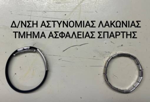 Χειροπέδες σε δύο ανήλικους για κλοπές στον Δ. Σπάρτης