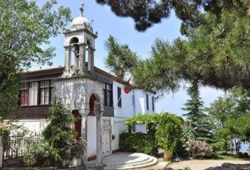 Ο Παύλος στη μονή Άγιου Γεώργιου του Κουδουνά (Πρίγκηπος[1])