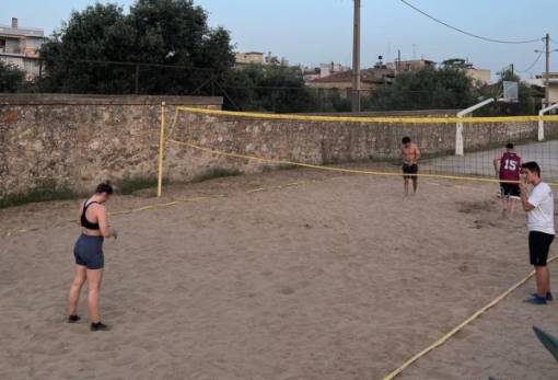 Έτοιμα για δράση τα γήπεδα μπιτς βόλεϊ του Δημοτικού Σταδίου Σπάρτης
