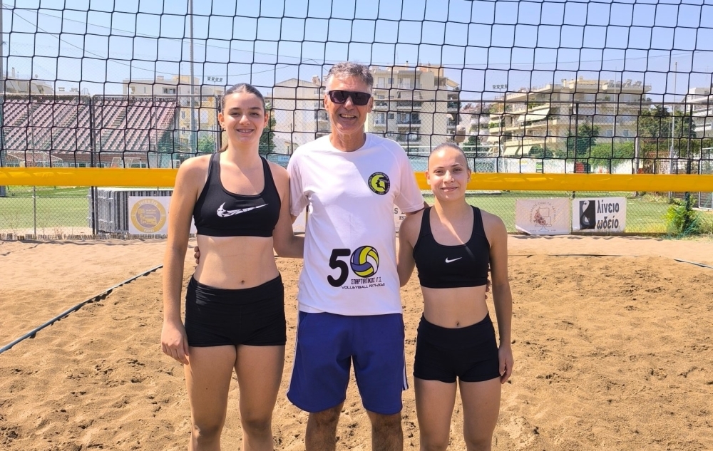 &Chi;ά&lambda;&kappa;&iota;&nu;&eta; &delta;&iota;ά&kappa;&rho;&iota;&sigma;&eta; &gamma;&iota;&alpha; &Lambda;&epsilon;&kappa;ά&kappa;&eta; &ndash; &Kappa;&alpha;&rho;&alpha;&mu;&pi;&omicron;ύ&lambda;&alpha; &sigma;&tau;&omicron; &Kappa;19 Beach Volley