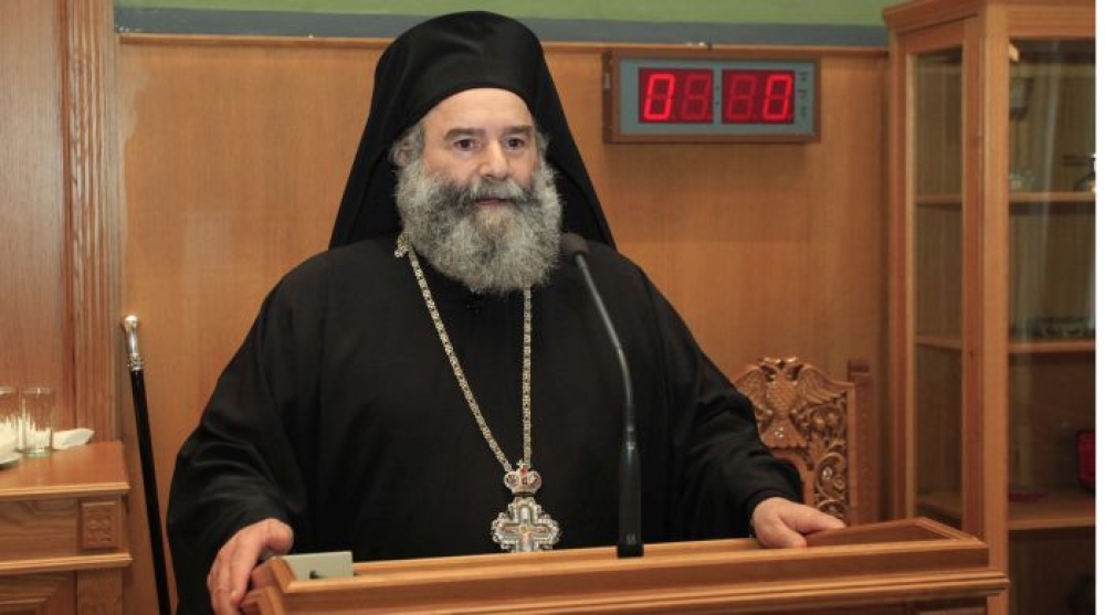 &Omicron;&mu;&iota;&lambda;ί&alpha; &tau;&omicron;&upsilon; &Mu;&eta;&tau;&rho;&omicron;&pi;&omicron;&lambda;ί&tau;&eta; &Mu;ά&nu;&eta;&sigmaf; &sigma;&tau;&eta; &Sigma;&chi;&omicron;&lambda;ή &Gamma;&omicron;&nu;έ&omega;&nu; &tau;&eta;&sigmaf; &Iota;&Mu;&Mu;&Sigma;