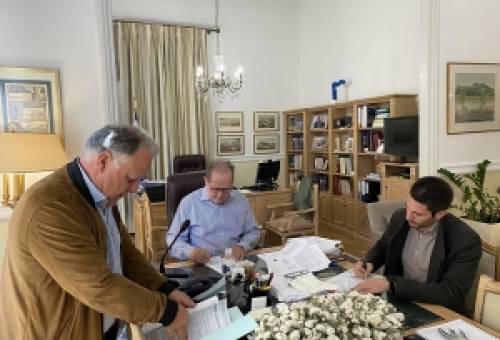 Υπογράφηκε η σύμβαση για την σταθεροποίηση των πρανών του κάστρου της Μονεμβασίας