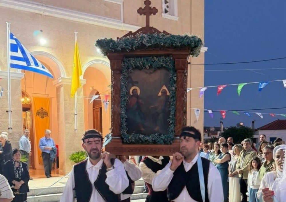&Lambda;&alpha;&mu;&pi;&rho;&omicron;&phi;&omicron;&rho;&epsilon;&mu;έ&nu;&eta; &eta; &Nu;&epsilon;ά&pi;&omicron;&lambda;&eta; &pi;&alpha;&nu;&eta;&gamma;ύ&rho;&iota;&sigma;&epsilon; &tau;&eta;&nu; &pi;&omicron;&lambda;&iota;&omicron;ύ&chi;&omicron; &tau;&eta;&sigmaf; &Alpha;&gamma;ί&alpha; &Tau;&rho;&iota;ά&delta;&alpha;