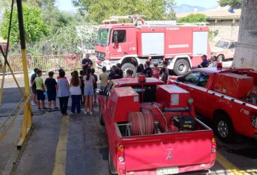 Πυροσβεστικές εκπαιδευτικές δράσεις για παιδιά