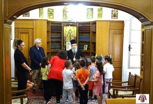 Επίσκεψη στο Επισκοπείο Σπάρτης από τις δομές «Ζωοδόχου Πηγής» Τρίπολης