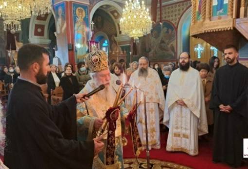 Εις διάκονον χειροτονία και χειροθεσία Πρωτοπρεσβύτερου στα Νιάτα