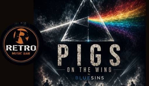 Pink Floyd &sigma;&tau;&eta; &Sigma;&pi;ά&rho;&tau;&eta;: &Omicron;&iota; Bluesins &pi;&alpha;&rho;&omicron;&upsilon;&sigma;&iota;ά&zeta;&omicron;&upsilon;&nu; &tau;&omicron; &laquo;Pigs on the Wing&raquo; &sigma;&tau;&omicron; Retro Music Bar