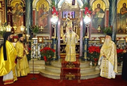 Δοξολογία για το νέο έτος στον Μητροπολιτικό Ναό Σπάρτης