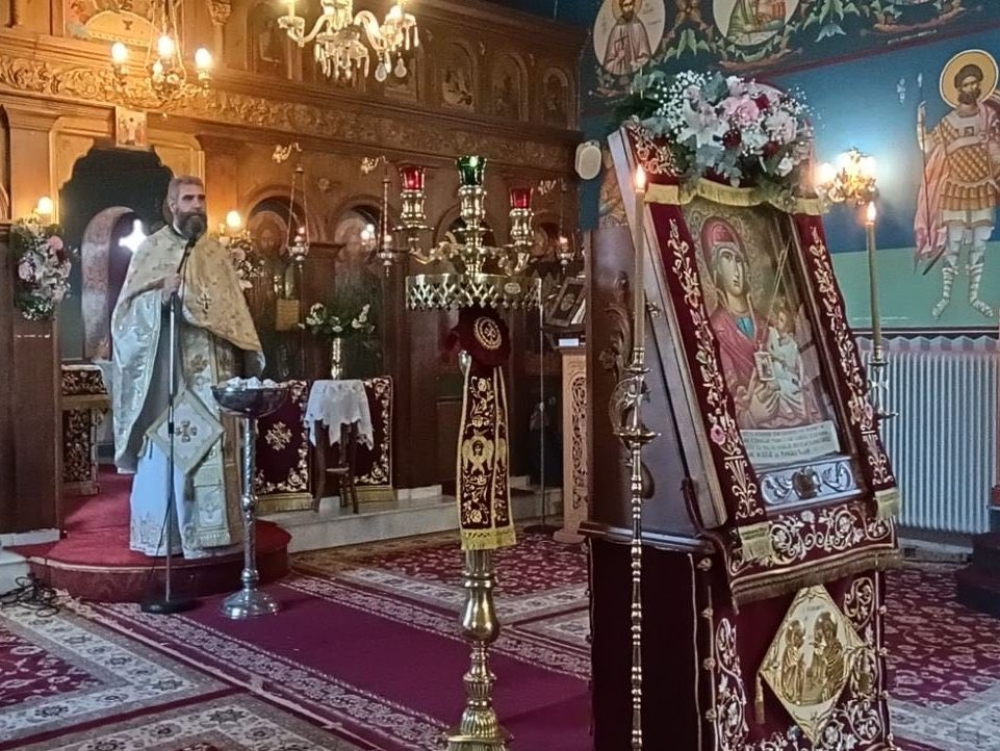 &Mu;&epsilon; &lambda;&alpha;&mu;&pi;&rho;ό&tau;&eta;&tau;&alpha; &omicron; &epsilon;&omicron;&rho;&tau;&alpha;&sigma;&mu;ό&sigmaf; &tau;&eta;&sigmaf; &Pi;&alpha;&nu;&alpha;&gamma;&iota;ά&sigmaf; &tau;&eta;&sigmaf; &Kappa;&alpha;&rho;&alpha;&beta;&iota;ώ&tau;&iota;&sigma;&sigma;&alpha;&sigmaf; &sigma;&tau;&omicron;&nu; &Kappa;&alpha;&rho;&alpha;&beta;ά