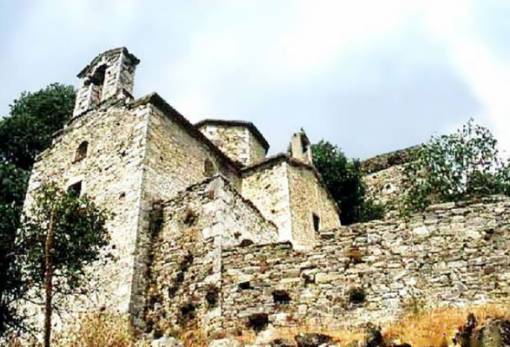 Ο Χρήστος στη μονή Παναγίας Βαϊδενίτσας ή Βοϊδενίτσας (Ταΰγετος)