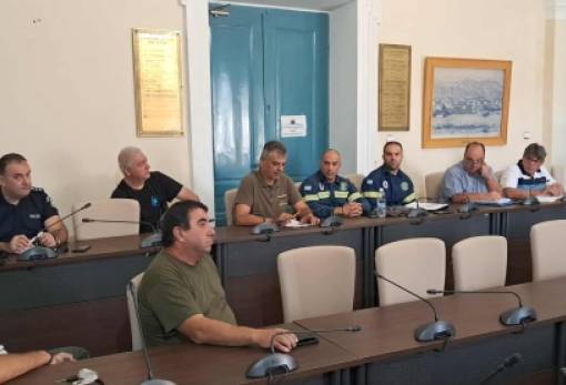 Συνεδρίασε το Συντονιστικό Όργανο Πολιτικής Προστασίας Σπάρτης