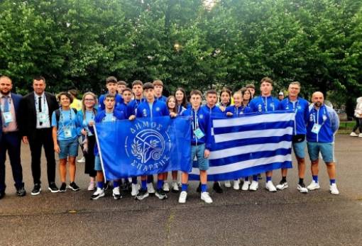 Σπαρτιατική ψυχή στους Παιδικούς Αγώνες της Εσθονίας