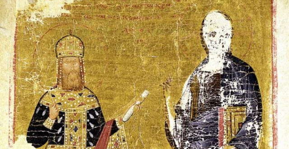 &Omicron; &Chi;&rho;&upsilon;&sigma;ό&beta;&omicron;&upsilon;&lambda;&omicron;&sigmaf; &Lambda;ό&gamma;&omicron;&sigmaf; &tau;&omicron;&upsilon; &Alpha;&nu;&delta;&rho;ό&nu;&iota;&kappa;&omicron;&upsilon; &Beta;&rsquo; &epsilon;&pi;&iota;&sigma;&tau;&rho;έ&phi;&epsilon;&iota; &sigma;&tau;&eta;&nu; &kappa;&alpha;&rho;&delta;&iota;ά &tau;&eta;&sigmaf; &Mu;&omicron;&nu;&epsilon;&mu;&beta;&alpha;&sigma;ί&alpha;&sigmaf;