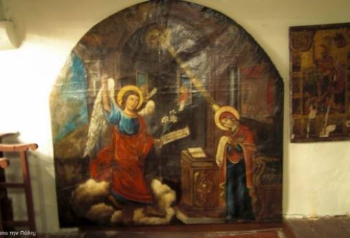 Η Αρετή στην Παναγία των Μογγολίων ή Μουχλιώτισσα  (Κωνσταντινούπολη)