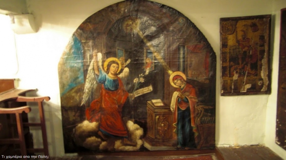 &Eta; &Alpha;&rho;&epsilon;&tau;ή &sigma;&tau;&eta;&nu; &Pi;&alpha;&nu;&alpha;&gamma;ί&alpha; &tau;&omega;&nu; &Mu;&omicron;&gamma;&gamma;&omicron;&lambda;ί&omega;&nu; ή &Mu;&omicron;&upsilon;&chi;&lambda;&iota;ώ&tau;&iota;&sigma;&sigma;&alpha;  (&Kappa;&omega;&nu;&sigma;&tau;&alpha;&nu;&tau;&iota;&nu;&omicron;ύ&pi;&omicron;&lambda;&eta;)