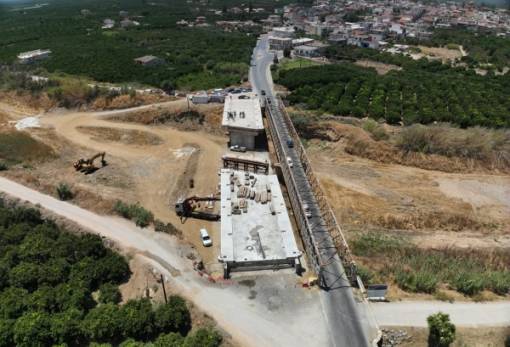 Προ της τελικής ευθείας η νέα γέφυρα στη Σκάλα: Αυτοψία Πτωχού στο εργοτάξιο