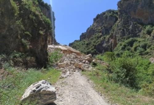 Αφιλόξενο παραμένει το φαράγγι της Λαγκαδιώτισσας