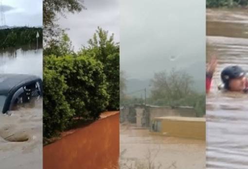 «Πνίγεται» η Λακωνία: Εικόνες καταστροφής και χάους από την κακοκαιρία!