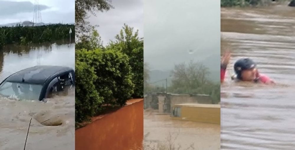 «Πνίγεται» η Λακωνία: Εικόνες καταστροφής και χάους από την κακοκαιρία!