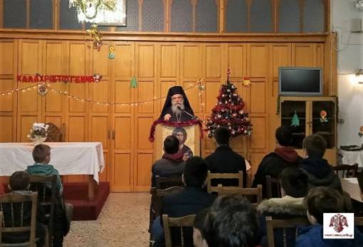 Ψυχωφελής συνάντηση του Μητροπολίτη Ευστάθιου με τους ιερόπαιδες της Σπάρτης