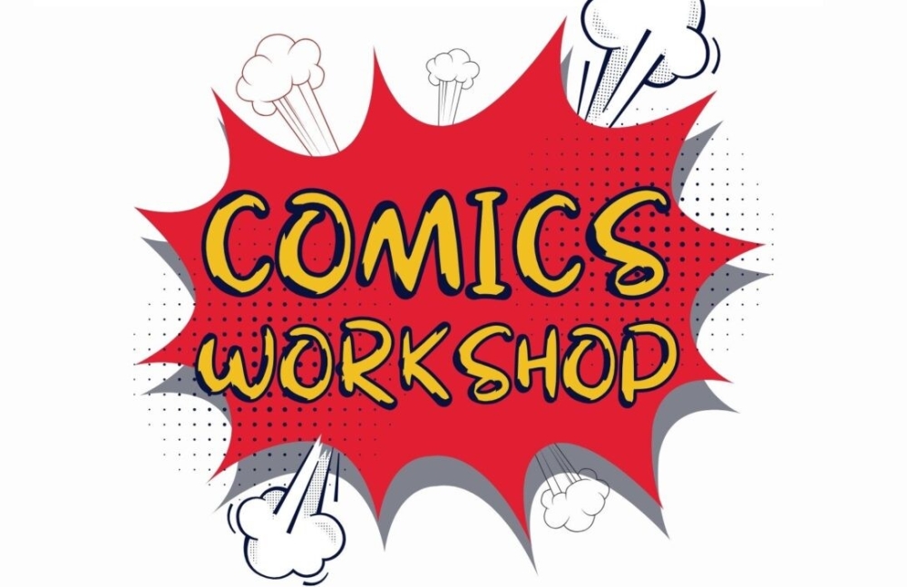 &Epsilon;&rho;&gamma;&alpha;&sigma;&tau;ή&rho;&iota;&omicron; comics &gamma;&iota;&alpha; &mu;&alpha;&theta;&eta;&tau;έ&sigmaf; &sigma;&tau;&eta; &Sigma;&pi;ά&rho;&tau;&eta;: &laquo;&Omicron;&iota; Ή&rho;&omega;&epsilon;&sigmaf; &tau;&eta;&sigmaf; &Alpha;&mu;&epsilon;&rho;&iota;&kappa;ή&sigmaf;&raquo;