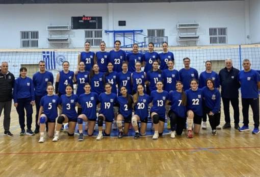 Στην αποστολή της Εθνικής Κ16 βόλεϊ για το Ευρωπαϊκό η Θ. Λεκάκη του Σπαρτιατικού