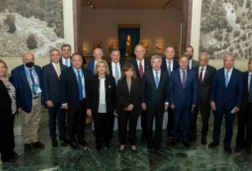 Υπεγράφη στην Αρχαία Ολυμπία η Ολυμπιακή Εκεχειρία