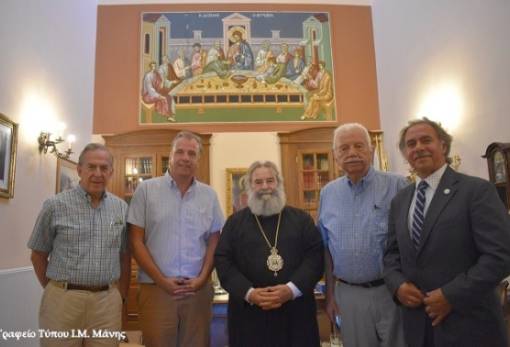 Οι Λάκωνες ομογενείς στο πλευρό της Μητρόπολης Μάνης