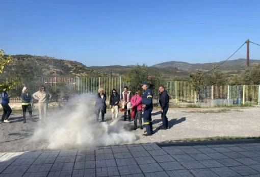 Ενημερώθηκε για την πυροπροστασία  η κοινότητα του ΕΕΕΚ Σπάρτης