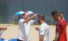 &Sigma;&tau;&omicron;&nu; &tau;&epsilon;&lambda;&iota;&kappa;ό &tau;&omicron;&upsilon; &Pi;&rho;&omega;&tau;&alpha;&theta;&lambda;ή&mu;&alpha;&tau;&omicron;&sigmaf; &Epsilon;&lambda;&lambda;ά&delta;&alpha;&sigmaf; Beach Soccer &omicron; &Pi;. &Mu;&alpha;&rho;&tau;&sigma;&omicron;ύ&kappa;&omicron;&sigmaf;