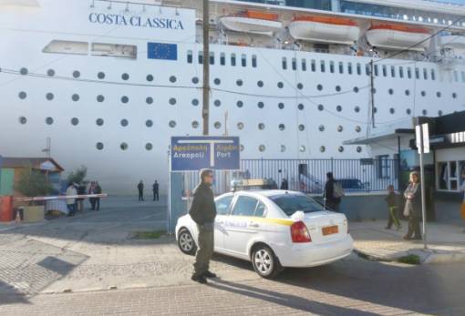 Νέα άφιξη κρουαζιερόπλοιου στο λιμάνι της Καλαμάτας