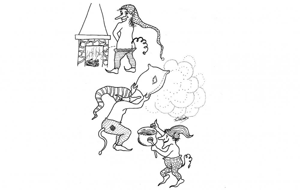 &Eta; &gamma;&rho;&iota;ά &kappa;&alpha;&iota; &omicron;&iota; &kappa;&alpha;&lambda;&iota;&kappa;ά&nu;&tau;&zeta;&alpha;&rho;&omicron;&iota;