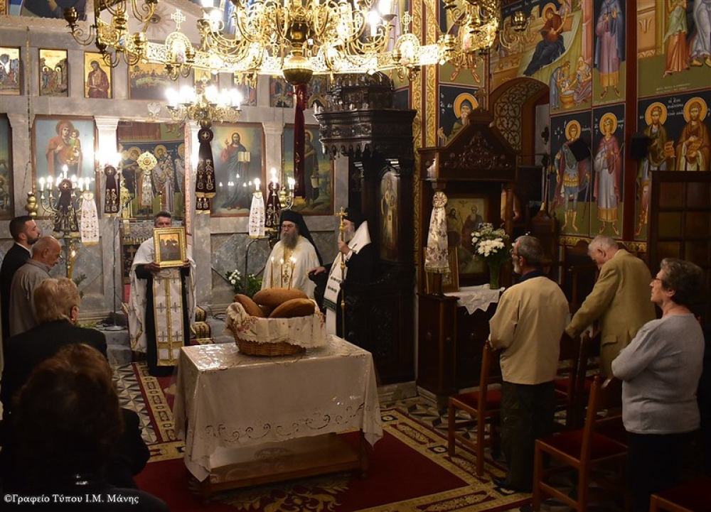 &Eta; &mu;&nu;ή&mu;&eta; &tau;&omicron;&upsilon; &Alpha;&gamma;ί&omicron;&upsilon; &Delta;&eta;&mu;&eta;&tau;&rho;ί&omicron;&upsilon;  &tau;&iota;&mu;ή&theta;&eta;&kappa;&epsilon; &sigma;&tau;&omicron;&nu; &Pi;ύ&rho;&gamma;&omicron; &Delta;&iota;&rho;&omicron;ύ