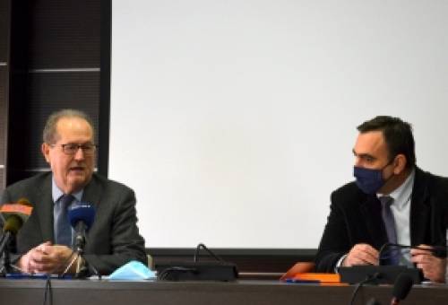 Λακωνικά έργα 1.640.000 ευρώ υπέγραψε στη Σπάρτη ο Νίκας