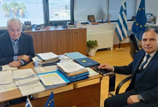 Στον υπουργό Μετανάστευσης ο Νεοκλής Κρητικός